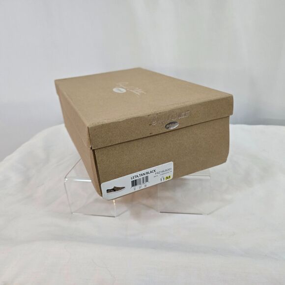 Dr. Scholls Espadrilles Leta Shoes Women's 11 M Tan Black Leopard Slip On NIB - Picture 14 of 16